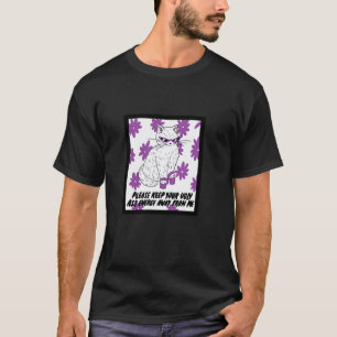 Camiseta Gata Feminista Gata Sin Drama Vibraciones Tóxicas
