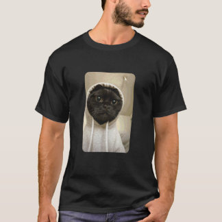 Camiseta Gata gángster Gato negro Meme Gatos divertidos G