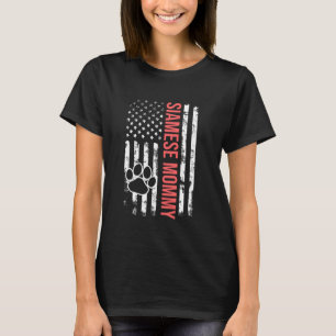 Camiseta Gata Mamá Madre Siamesa