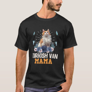 Camiseta Gata Mamá VAN TURCA Mamá VAN TURCA GATA MAMÁ Turco