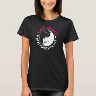 Camiseta Gata Mujer Mejor Amiga Para Toda La Vida Gato Ying