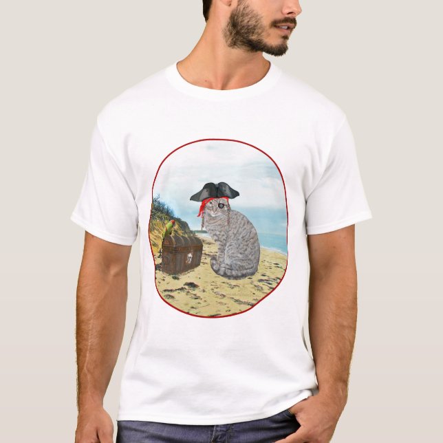 Camiseta Gata Pirata (Anverso)