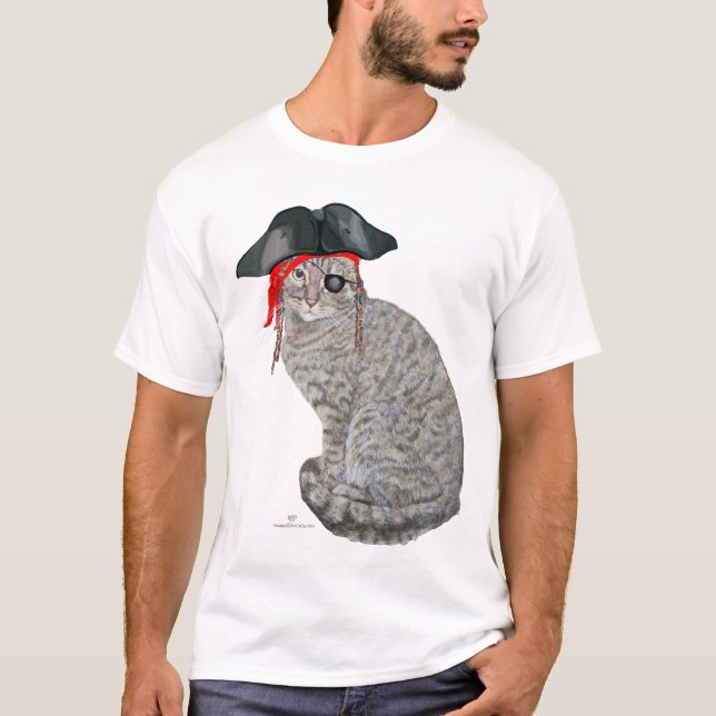 Camiseta Gata Pirata (Anverso)