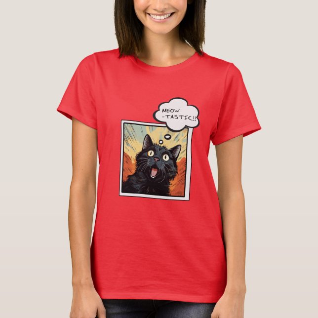 Camiseta Gatástico (Anverso)