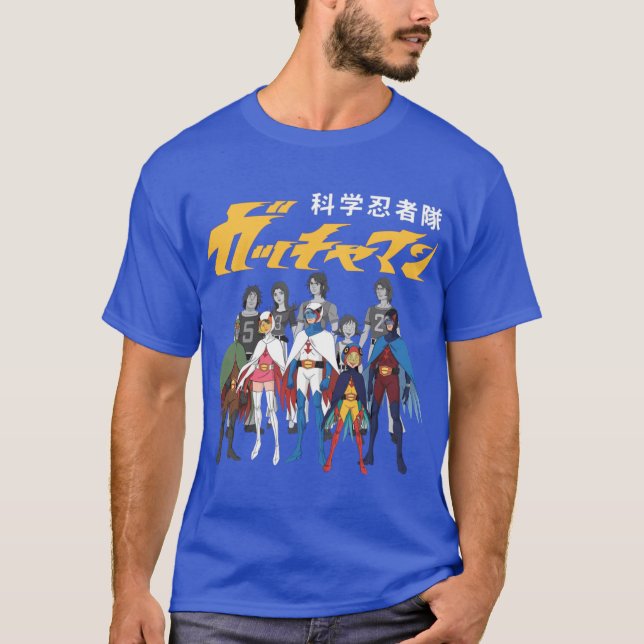 Camiseta Gatchaman friend (Anverso)