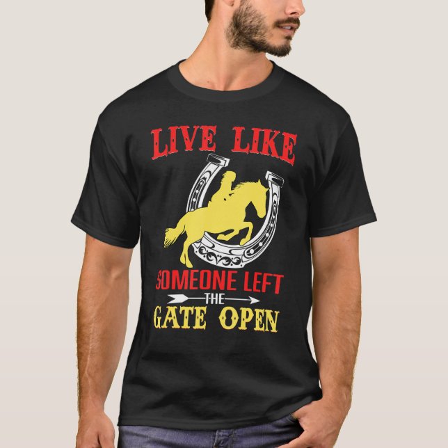 Camiseta Gate Open Horseshoe (Anverso)