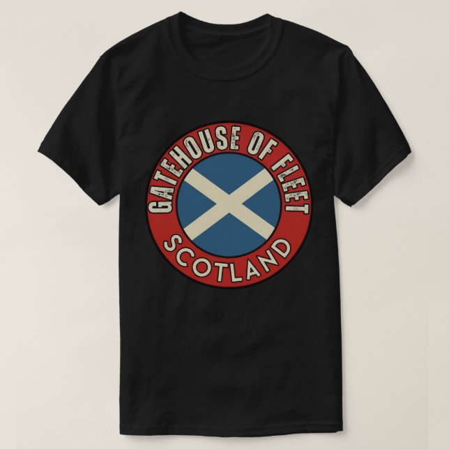 Camiseta Gatehouse de Fleet, Escocia (Diseño del anverso)