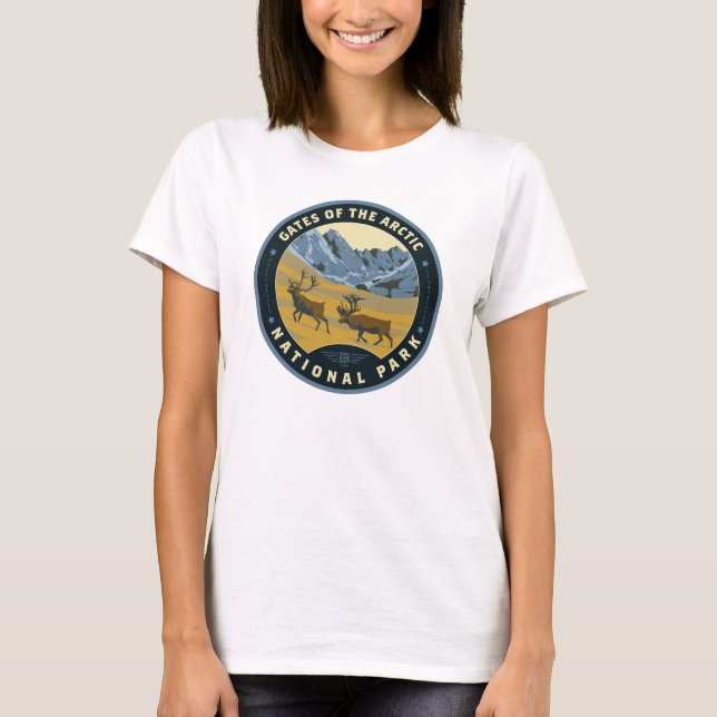 Camiseta Gates of the Arctic National Park (Anverso)