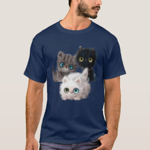 Camiseta Gatita Lover T, Cuidados Gatitos Tees, Gato Lover,