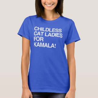 Camiseta Gatitas sin hijos para Kamala