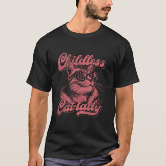 Camiseta Gatitas sin hijos para Kamala T Shirt