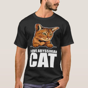 Camiseta Gatito abysiniano madre abysiniana padre abysinian