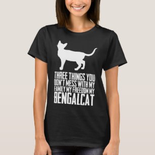 Camiseta Gatito bengalí mamá bengalí papás bengalíes