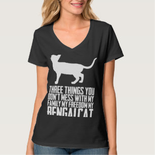 Camiseta gatito Bengalí  mamá Bengalí  papás Bengalíes
