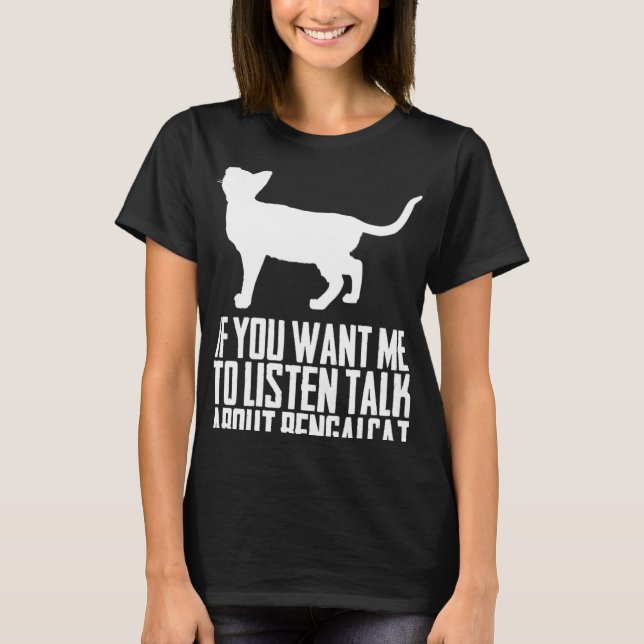 Camiseta Gatito bengalí mamá bengalí papás bengalíes 1 (Anverso)