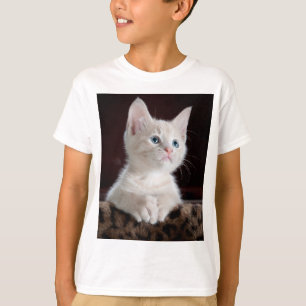 Camiseta Gatito blanco vulnerable