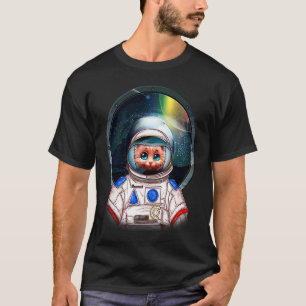 Camiseta Gatito Catronauta Astronauta Gato Espacio Profundo