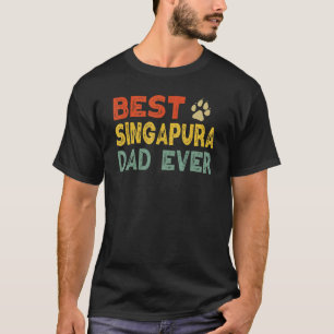 Camiseta Gatito criador dueño padre de Singapur