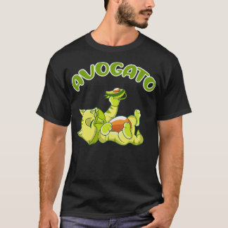 Camiseta Gatito De Aguacate Coma Frutos Verdes