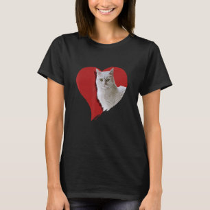 Camiseta Gatito De Amor Cardiaco Para Animales Y Gato 2