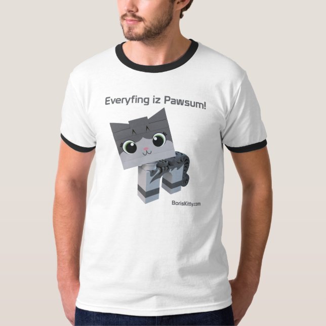 Camiseta Gatito de Boris del bloque (Anverso)
