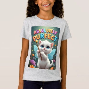 Camiseta Gatito de fantasía con alas de hada