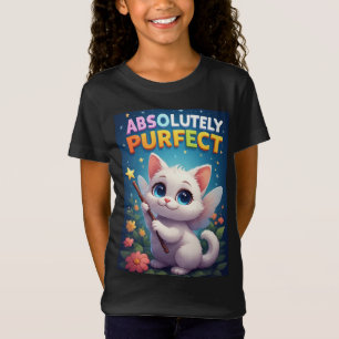 Camiseta Gatito de fantasía con alas de hada
