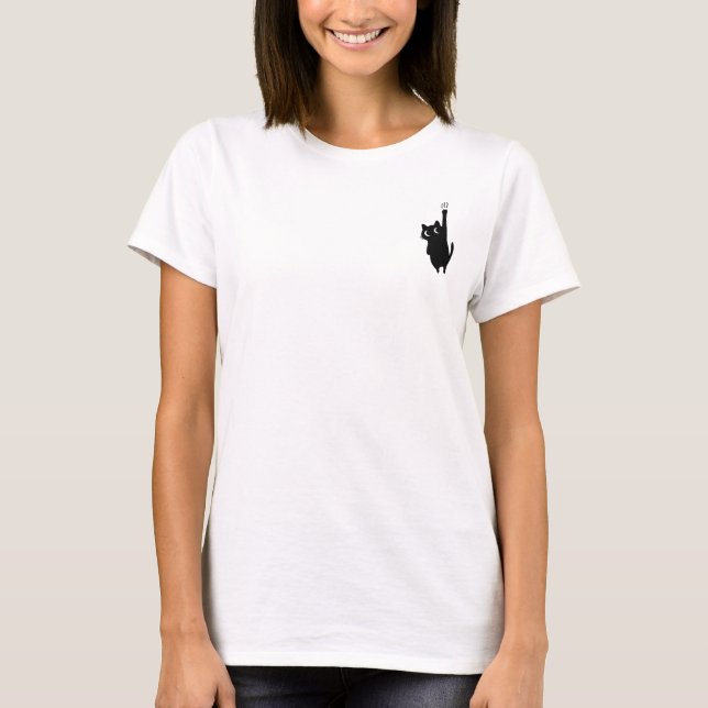 Camiseta Gatito de garra  (Anverso)