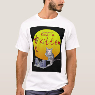 Camiseta Gatito de Kung Fu