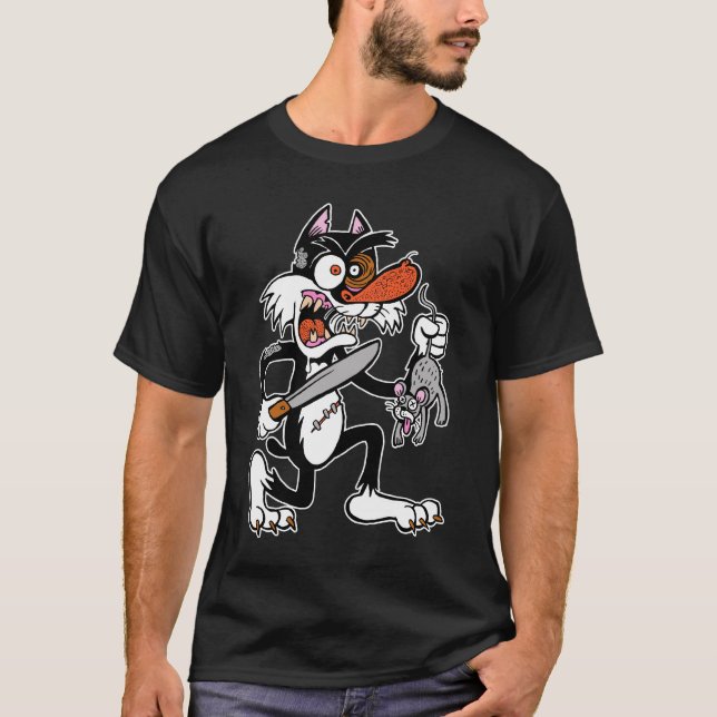 Camiseta Gatito de la matanza de la emoción (Anverso)