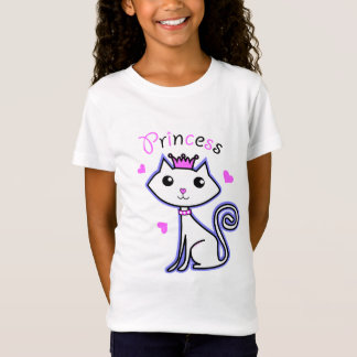 Camiseta gatito de la princesa