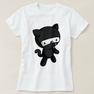Camiseta Gatito de Ninja