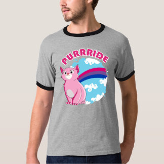 Camiseta Gatito de Purrride del BI - diseño de LGBT - .png