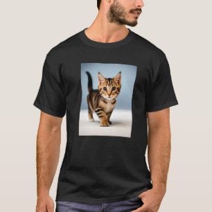 Camiseta gatito de tigre de té