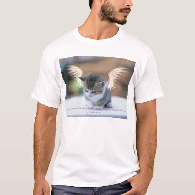 Camiseta Gatito del ángel (Anverso)