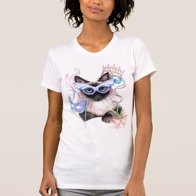 Camiseta Gatito del carnaval (Anverso)