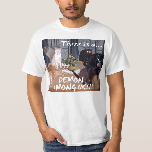 Camiseta Gatito del demonio (Anverso)