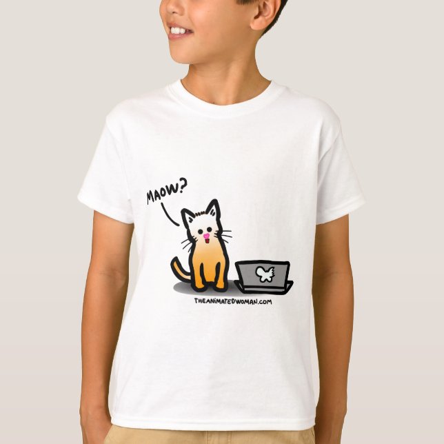 Camiseta Gatito del DUENDE (Anverso)