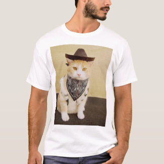 Camiseta Gatito del vaquero