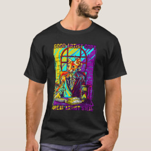Camiseta gatito delincuente pandillero gatito gato gángste