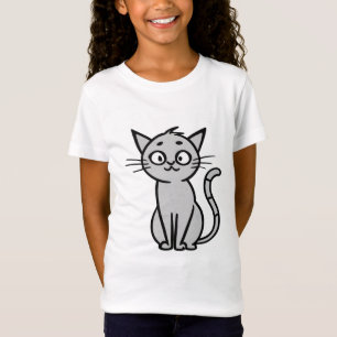 Camiseta Gatito divertido y lindo