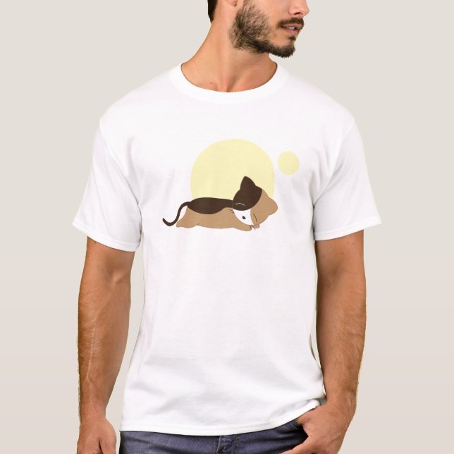 Camiseta Gatito durmiente (Anverso)