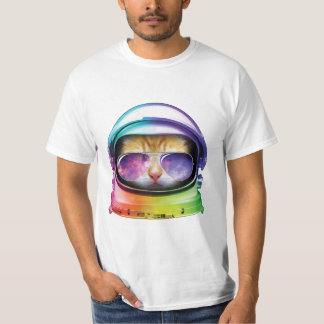 Camiseta Gatito en espacio