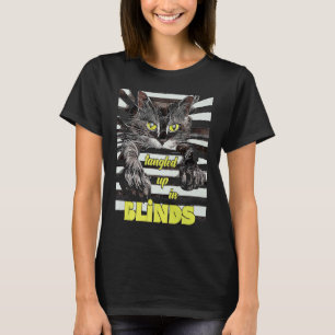 Camiseta Gatito explorador de persianas
