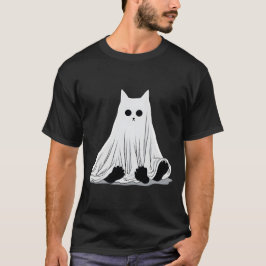 Camiseta gatito feliz de halloween