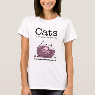 Camiseta Gatito humano de las caridades