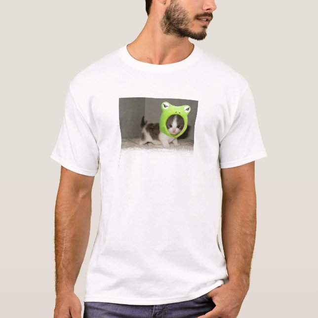 Camiseta gatito lindo (Anverso)