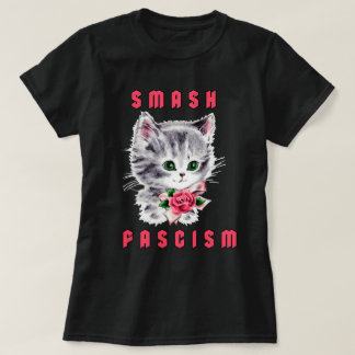 Camiseta Gatito lindo - Rompe el fascismo