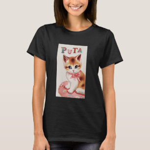 Camiseta Gatito Macho Alfa Divertido Puta Gatito