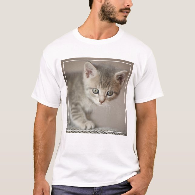 Camiseta Gatito minúsculo (Anverso)
